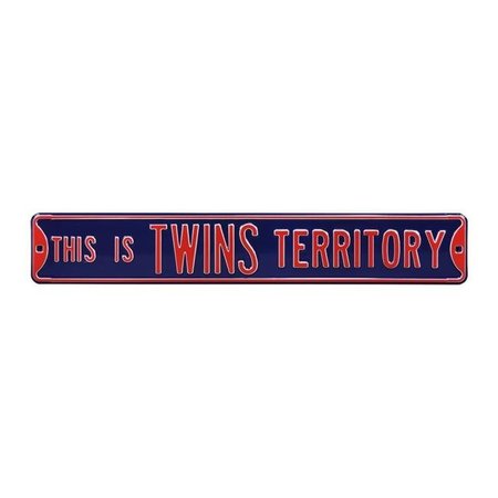 AUTHENTIC STREET SIGNS Authentic Street Signs 30188 This Is Twins Territory Street Sign 30188